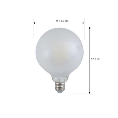 LUUMR Smart LED-Leuchtmittel matt E27 G125 7W Tuya WLAN CCT