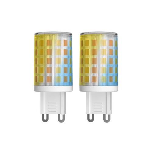 LUUMR Smart LED G9 2,5W CCT Tuya ZigBee Hue 2er-Set