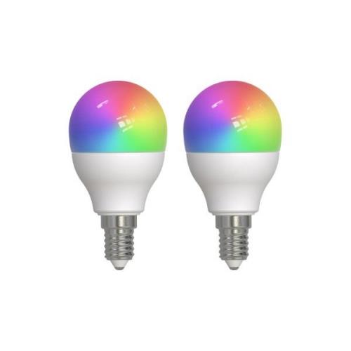 LUUMR Smart LED E14 4,9W CCT RGB Zigbee Tuya Hue 2er