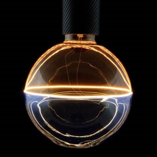 SEGULA LED-Globe Illusion, E27 G145 blau/amber 6W 1.900K dim