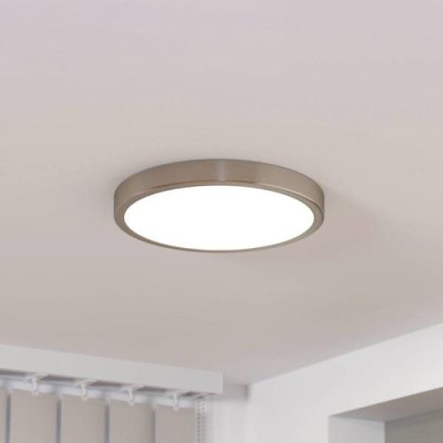 LED-Anbaupanel Fueva 5 IP20 830 nickel Ø28,5cm