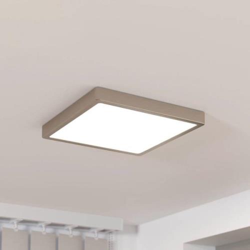 LED-Anbaupanel Fueva 5 IP20 830 nickel 28,5x28,5cm