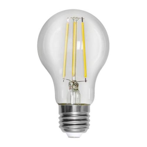 LED-Leuchtmittel, Birne, E27, 8 W, klar, 4.000 K, dimmbar