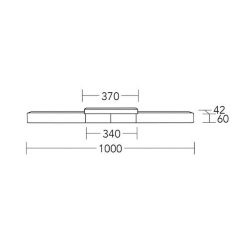 HerzBlut LED-Deckenlampe Lana del bianco, Holz, dimmbar