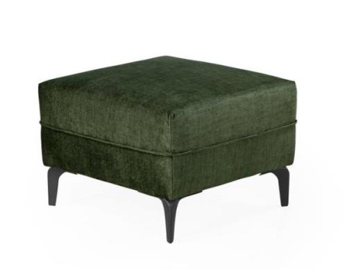 Hocker NOVARA von JOB Velour grün