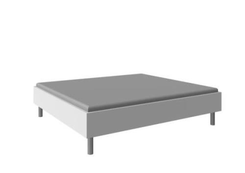 Futonbett Easybedscomfort 160x200cm  weiß