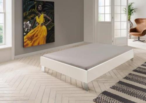 Bett 100x200 höhenverstellbar LEVELBEDS A von WIMEX Weiß