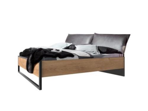 Futonbett höhenverstellbar 180x200 DETROIT von FRESHTOGO braun