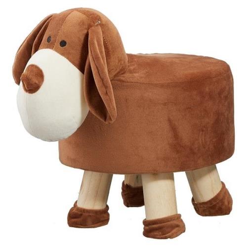 Hocker &quot Hund&quot  30 cm hoch von CEPEWA Braun