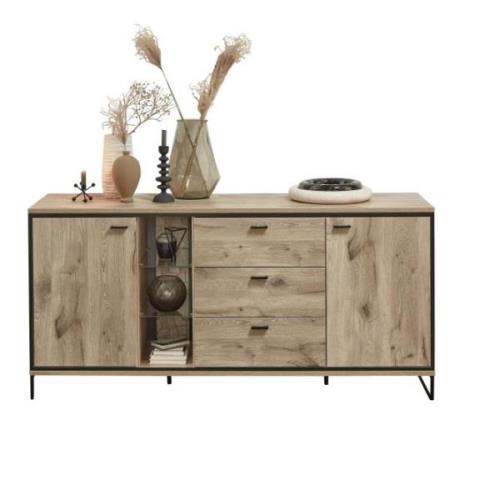 Sideboard 2-trg und 3 Schubladen RUBEN von Wohn-Concept Viking Oak Nat...