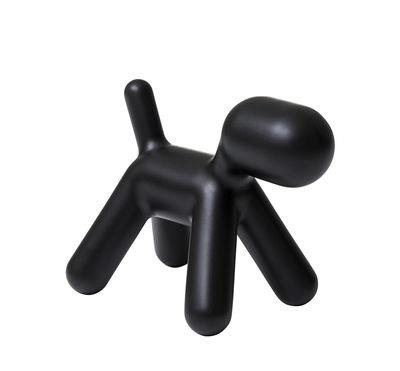 Dekoration Puppy XS plastikmaterial schwarz / L 18,5 cm - Magis -