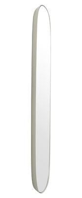 Wandspiegel Framed Large metall grau / L 44 cm x H 118 cm - Muuto -