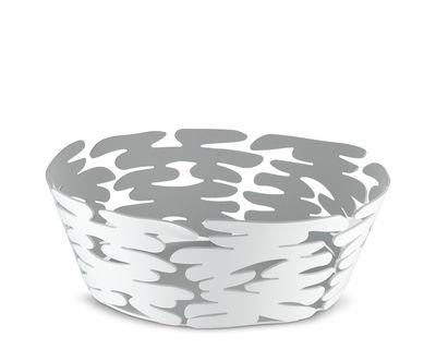 Korb Barket metall weiß / Ø 18 cm - Stahl - Alessi -