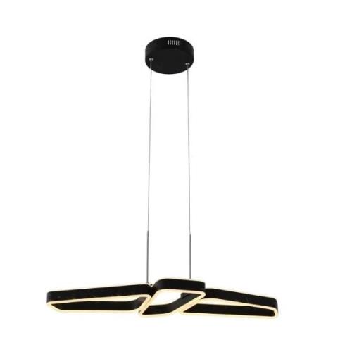 Lucande - Quinn 3 Pendelleuchte Black/Gold