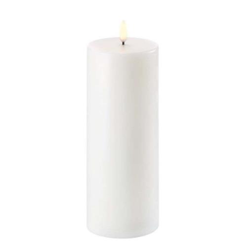 Uyuni Lighting - Kerzen LED Nordic White 7,8 x 20 cm Uyuni Lighting