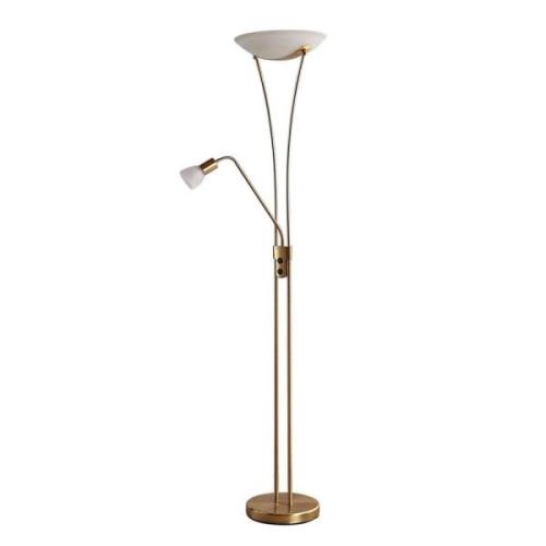 Lindby - Felicia Stehleuchte Brass/White