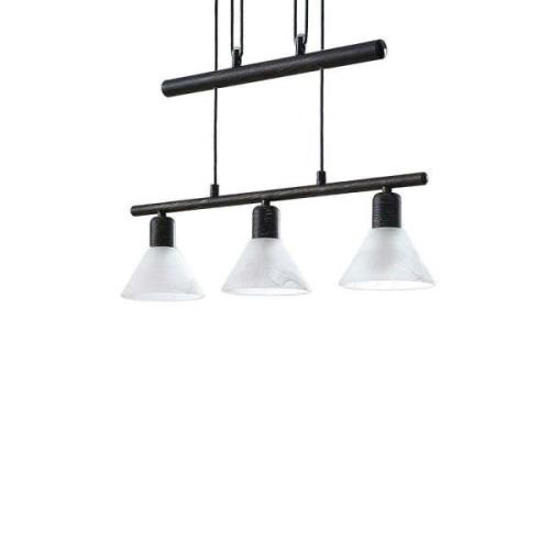 Lindby - Delira 3 Pendelleuchte Black