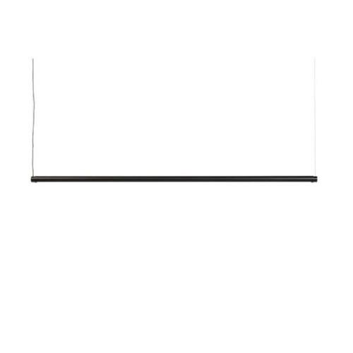 HAY - Factor Linear 1500 Pendelleuchte Diffused Soft Black