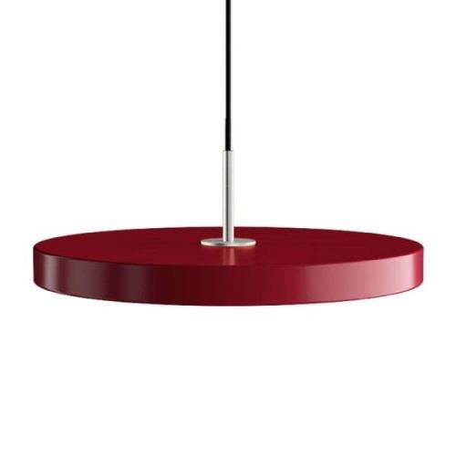 UMAGE - Asteria Pendelleuchte Ruby Red/Steel Top Umage