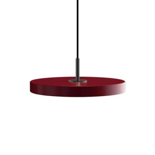 UMAGE - Asteria Mini Pendelleuchte Ruby Red/Black Top UMAGE