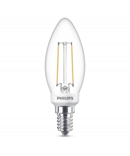 Philips - Leuchtmittel LED 3W Glas Kerzen (300lm) Dimbar E14