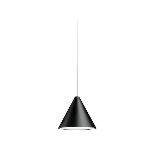 Flos - String Light Cone 12m Schwarz Soft Touch Dim Anschluss nur an 2...