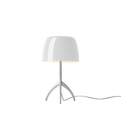 Foscarini - Lumiere Piccola Tischleuchte E14 Alu/Weiß