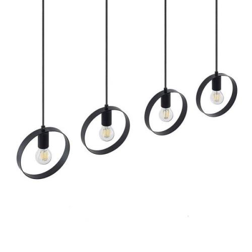 Lindby - Shaima 4 Pendelleuchte Black