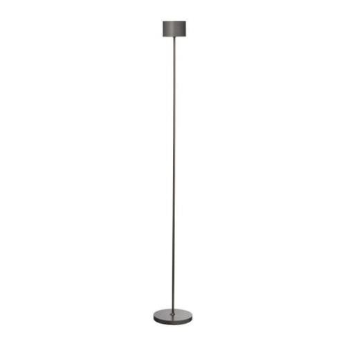 Blomus - Farol Mobile LED Stehleuchte Burned Metal/Metallic