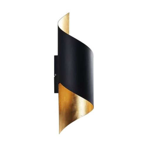 Lindby - Vanni Wandleuchte Black/Gold