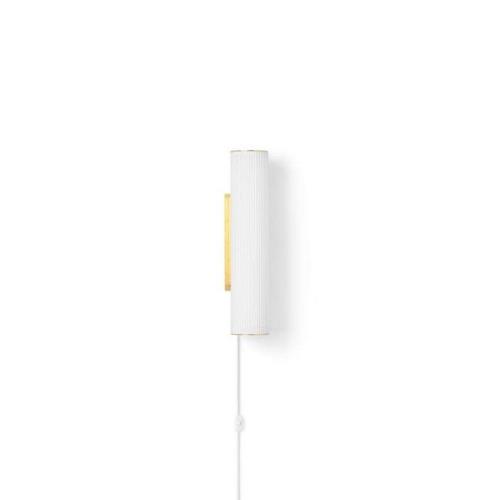 Ferm Living - Vuelta Wandleuchte 40 White/Brass