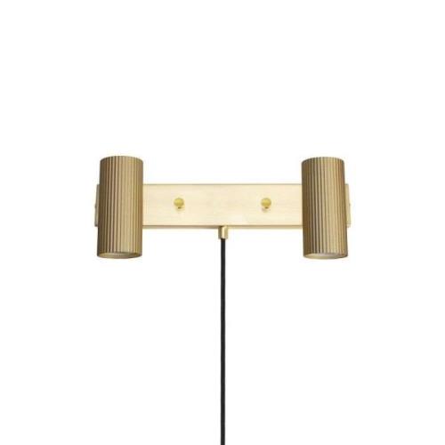 Globen Lighting - Hubble 2 Wandleuchte Brushed Brass