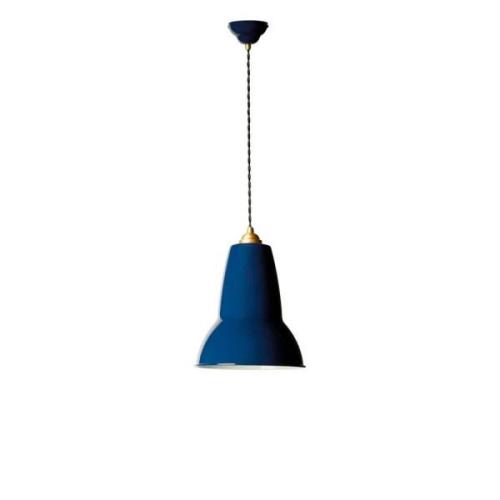 Anglepoise - Original 1227 Midi Pendelleuchte Brass Midi Ink Blue Angl...