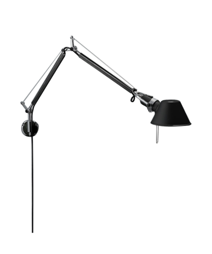 Artemide - Tolomeo Parete Wandleuchte Schwarz