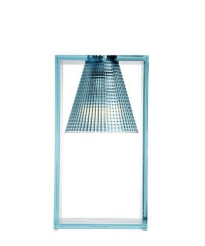 Kartell - Light Air Tischleuchte Sculped Hell Blau