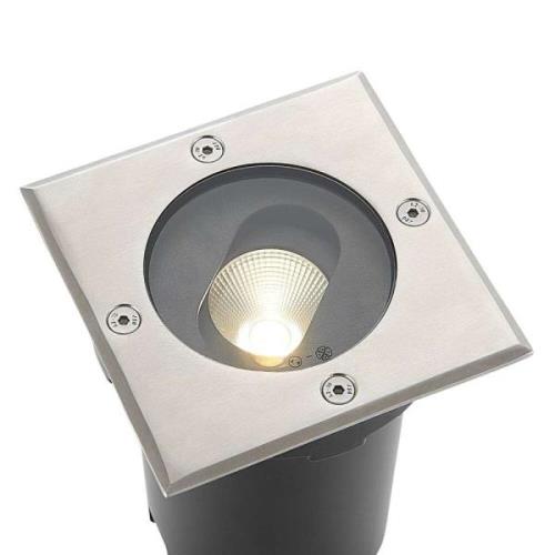 Lucande - Doris LED Square Erd Spot Steel