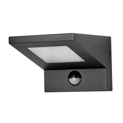 Lucande - Levvon LED Außen Wandleuchte w/Sensor Graphite