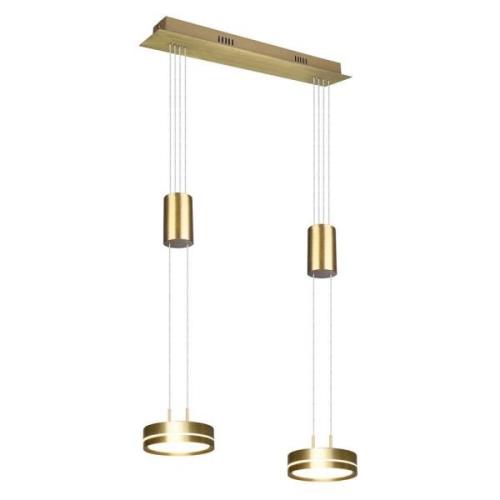 Lindby - Eilika 2 Pendelleuchte Brass Lindby