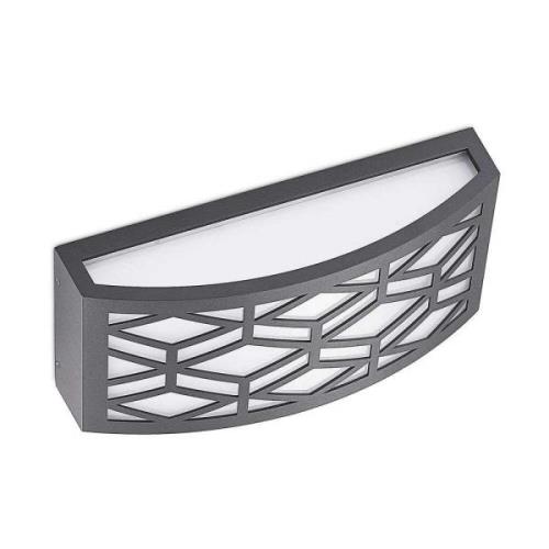 Lindby - Jakari Deco Außen Wandleuchte Dark Grey