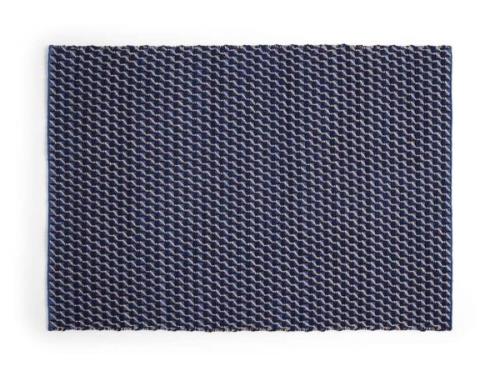 HAY - Channel Rug 170x240 Blue/White HAY