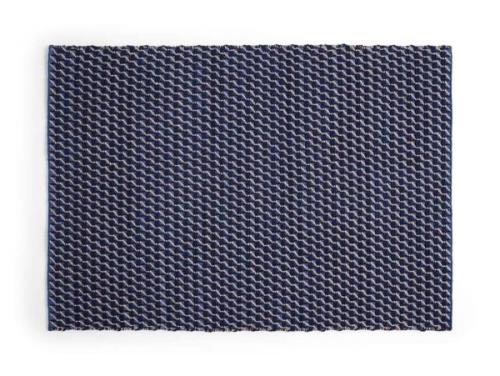 HAY - Channel Rug 50x80 Blue/White