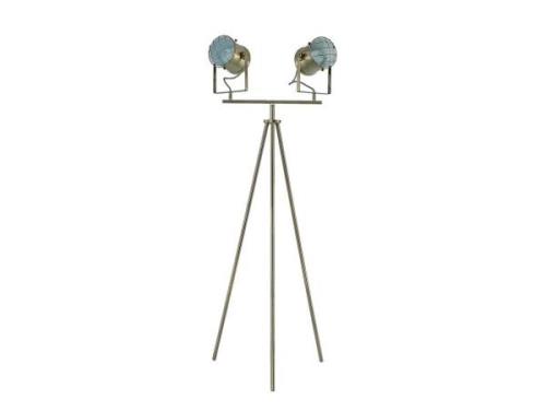 Lindby - Ebbi 2 Stehleuchte Brass