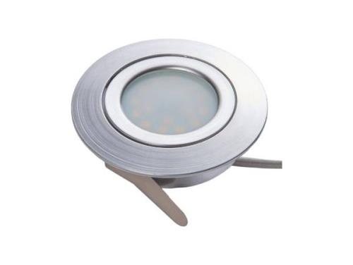 Lindby - Andrej Round LED Einbauspots 3 pcs. Alu