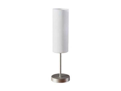 Lindby - Vinsta Tischleuchte Opal White/Satin Nickel