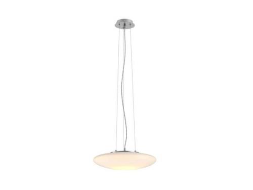 Lindby - Gunda LED Pendelleuchte Opal/Nickel