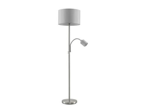 Lindby - Colima Stehleuchte Nickel/Grey