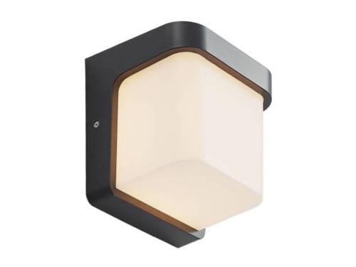 Lindby - Adenike LED Außen Wandleuchte Dark Grey