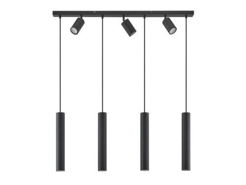 Lindby - Sanad Pendelleuchte L100 Sand Black