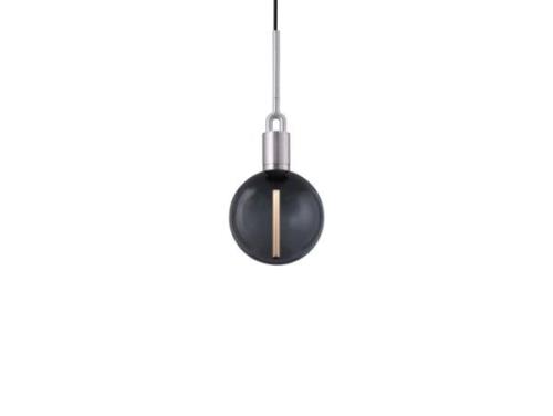 Buster+Punch - Forked Globe Pendelleuchte Dim. Medium Smoked/Steel Bus...