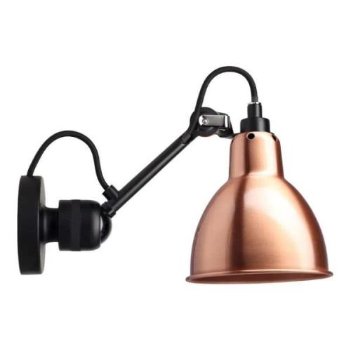 Lampe Gras - 304SW Wandleuchte Schwarz/Kupfer/Weiß Lampe Gras